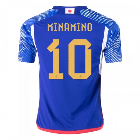 Japan MINAMINO 10 Thuisshirt WK voetbal 2022